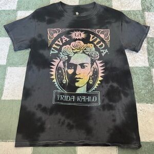 Junk Food Clothing ~ Viva LA Vida Frida Kahlo Graphic T-Shirt Size XS